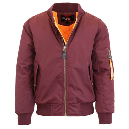 Spire by Galaxy Men's Heavyweight MA-1 Bomber Jacket DailySale