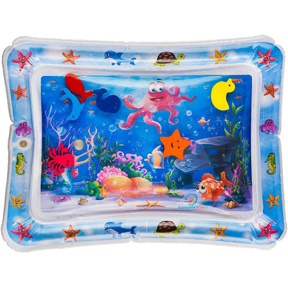Splashin' Kids Inflatable Tummy Time Premium Water Mat Infants and Toddlers DailySale