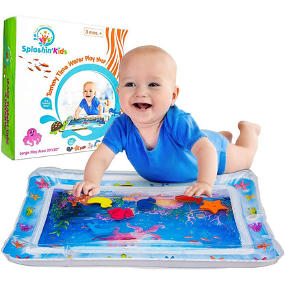 Splashin' Kids Inflatable Tummy Time Premium Water Mat Infants and Toddlers DailySale