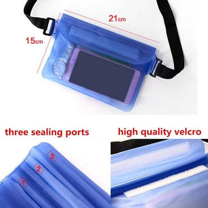 Sport Swimming Beach Waterproof Waist Bag Pouch Dry Case Fanny Pack Pocket DailySale