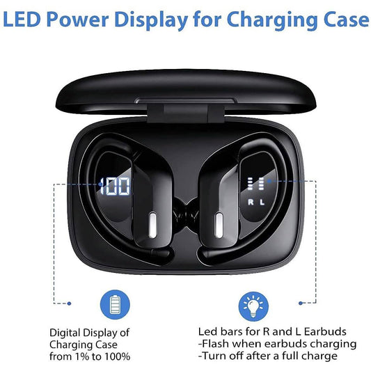 Sports Bluetooth Wireless Earbuds with Microphone DailySale