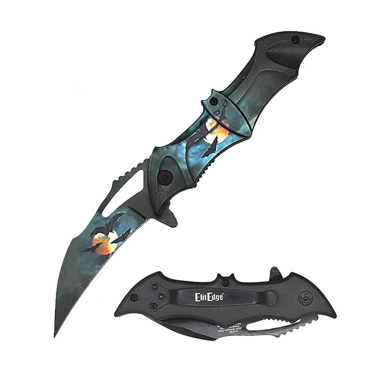 Spring Assisted Bat Knife with ABS Handle DailySale
