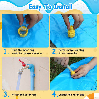 Sprinkler and Splash Pad for Kids DailySale
