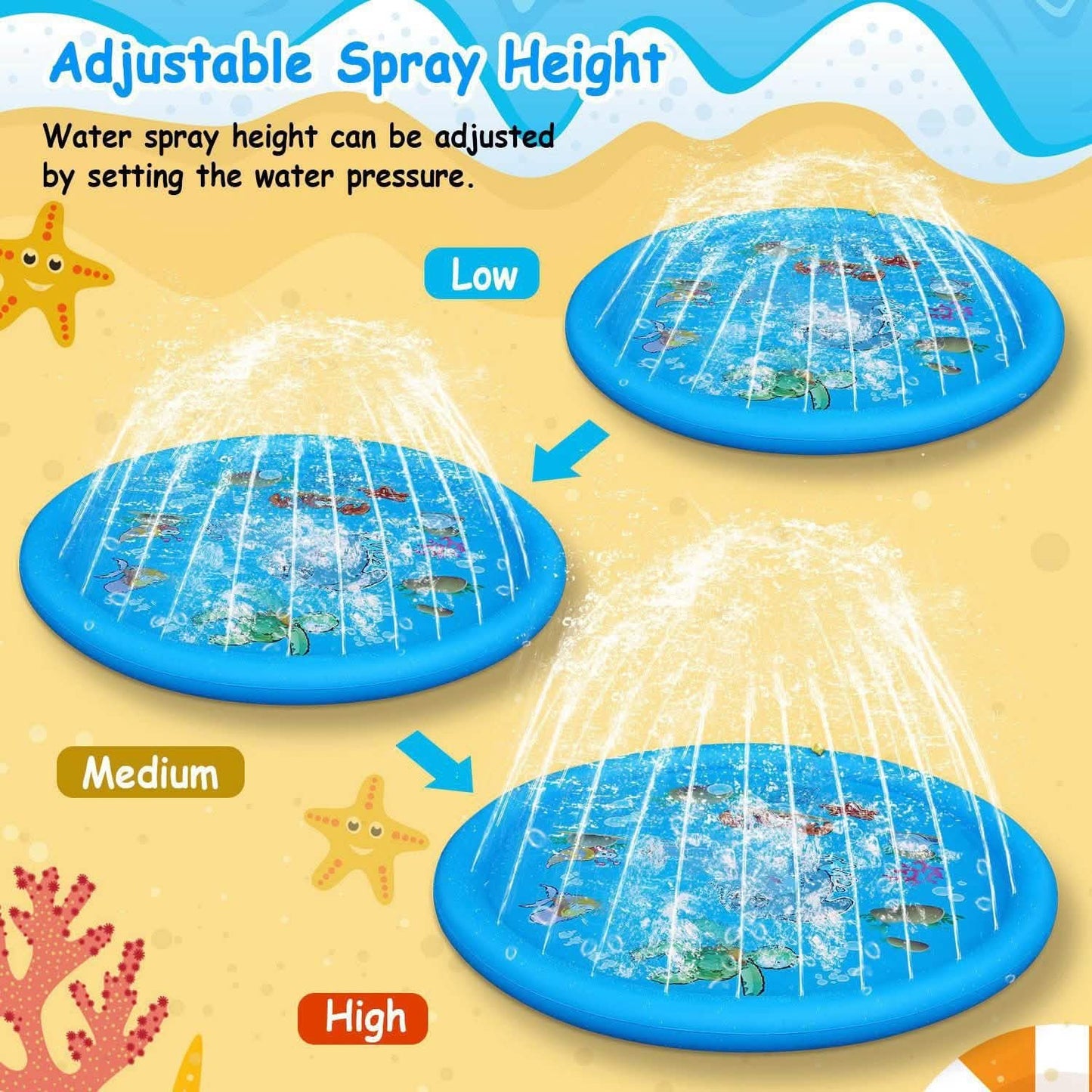 Sprinkler and Splash Pad for Kids DailySale