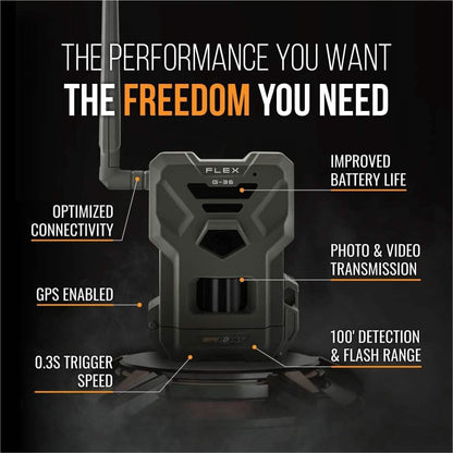SPYPOINT Flex G-36 Cellular Trail Camera, 36MP Photos and 1080p Videos w/Sound (Refurbished) DailySale