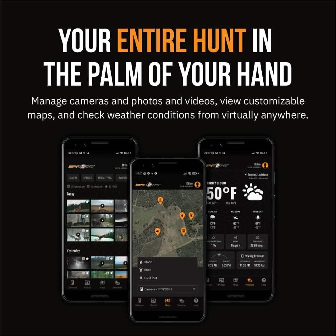 SPYPOINT Flex G-36 Cellular Trail Camera, 36MP Photos and 1080p Videos w/Sound (Refurbished) DailySale