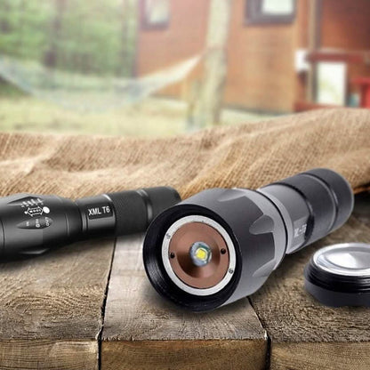 1600 Lumen Aluminum Alloy Tactical Flashlight with Zoom DailySale