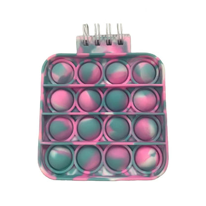 Square Push Pop Anti-Stress Notebook DailySale