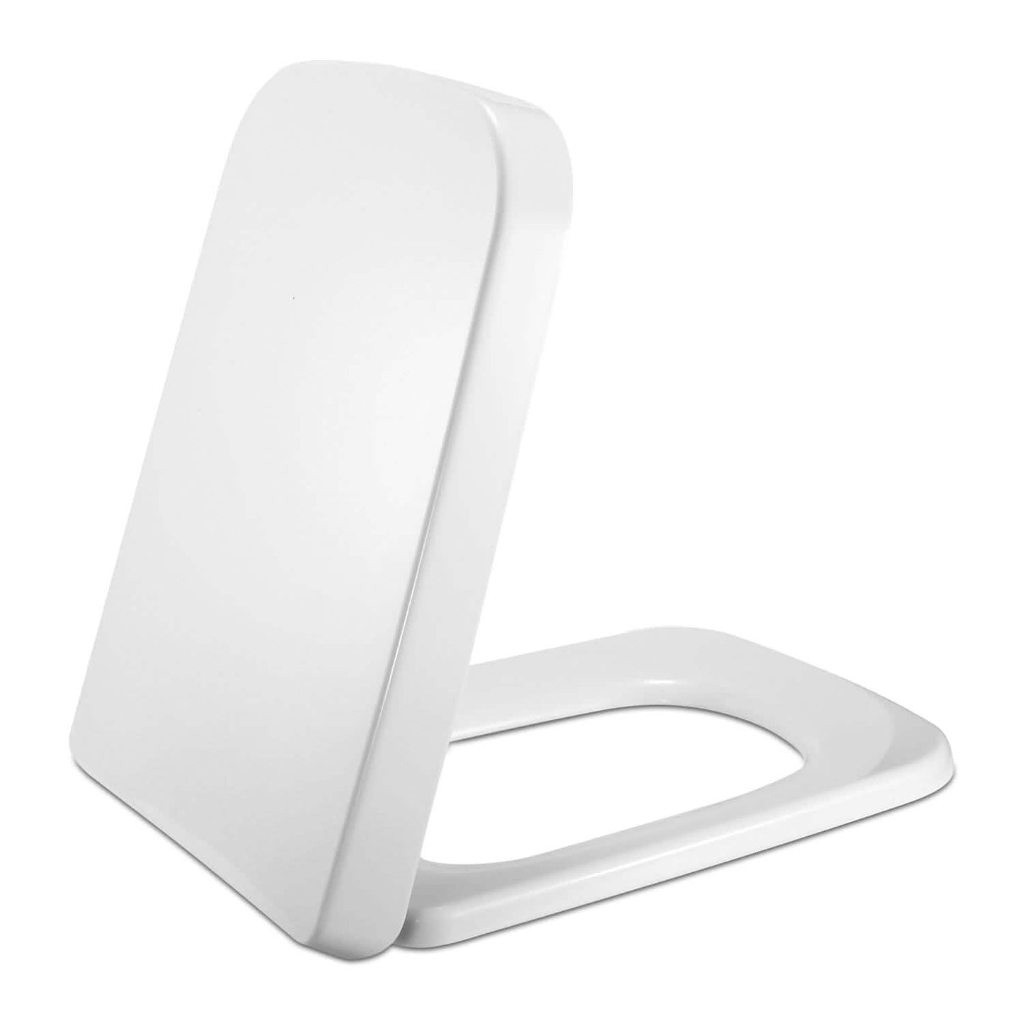 Square Toilet Seat with Grip-Tight Seat Bumpers DailySale