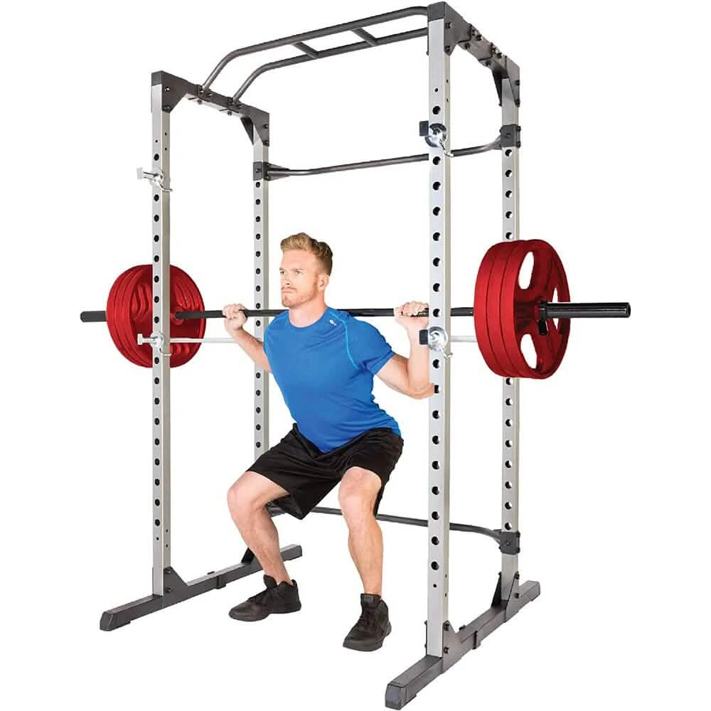Squat Rack Strength Training Power Cage DailySale