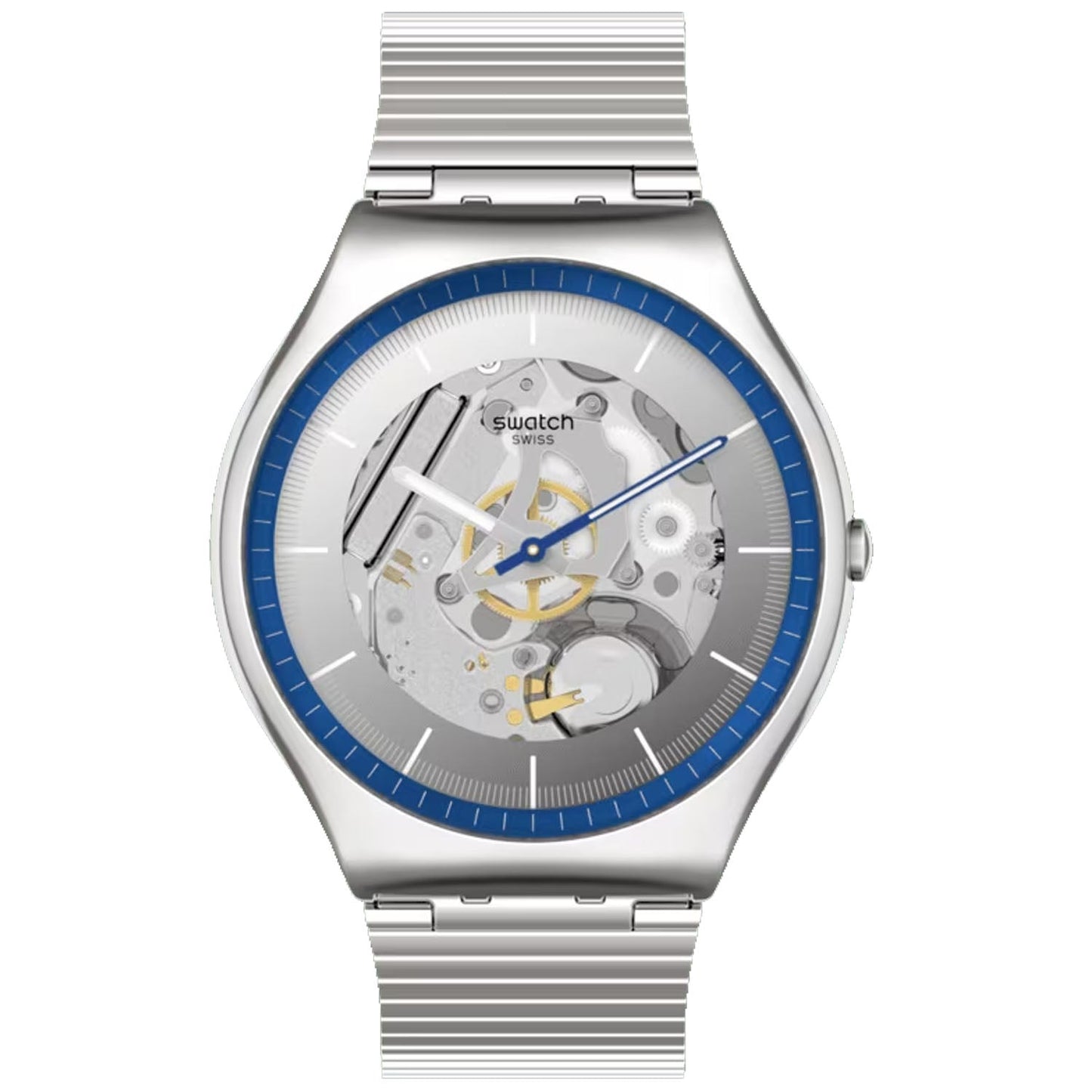 Swatch Men's Skin Monthly Drops Ringing in Blue Bids.com