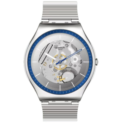 Swatch Men's Skin Monthly Drops Ringing in Blue Bids.com