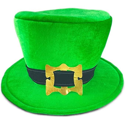 St. Patrick's Day Beard Face Mask and Green Hat Leprechaun Costume for Adults DailySale