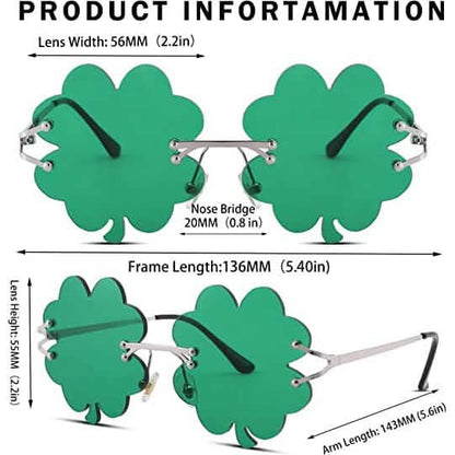 St. Patrick’s Day Irish Shamrock Sunglasses DailySale