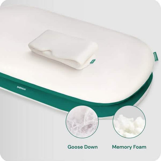 Stack Pillow with Dual Layers Balance, Adjustable Height, Suitable for All Sleeping Positions DailySale