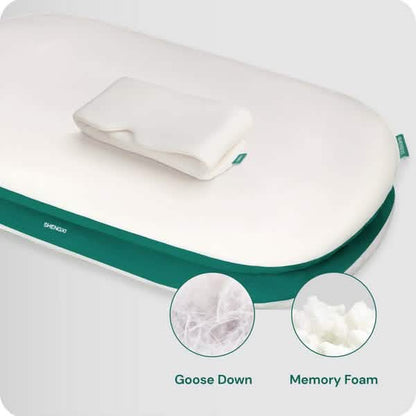 Stack Pillow with Dual Layers Balance, Adjustable Height, Suitable for All Sleeping Positions DailySale