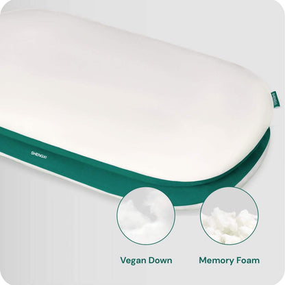 Stack Pillow with Dual Layers Balance, Adjustable Height, Suitable for All Sleeping Positions DailySale