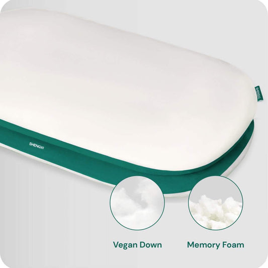 Stack Pillow with Dual Layers Balance, Adjustable Height, Suitable for All Sleeping Positions DailySale