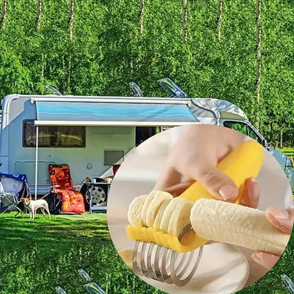 Stainless Steel Banana & Cucumber Slicer DailySale