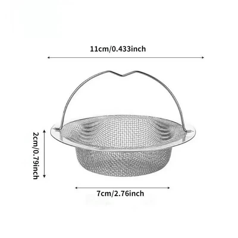 Stainless Steel Bathtub Hair Catcher DailySale