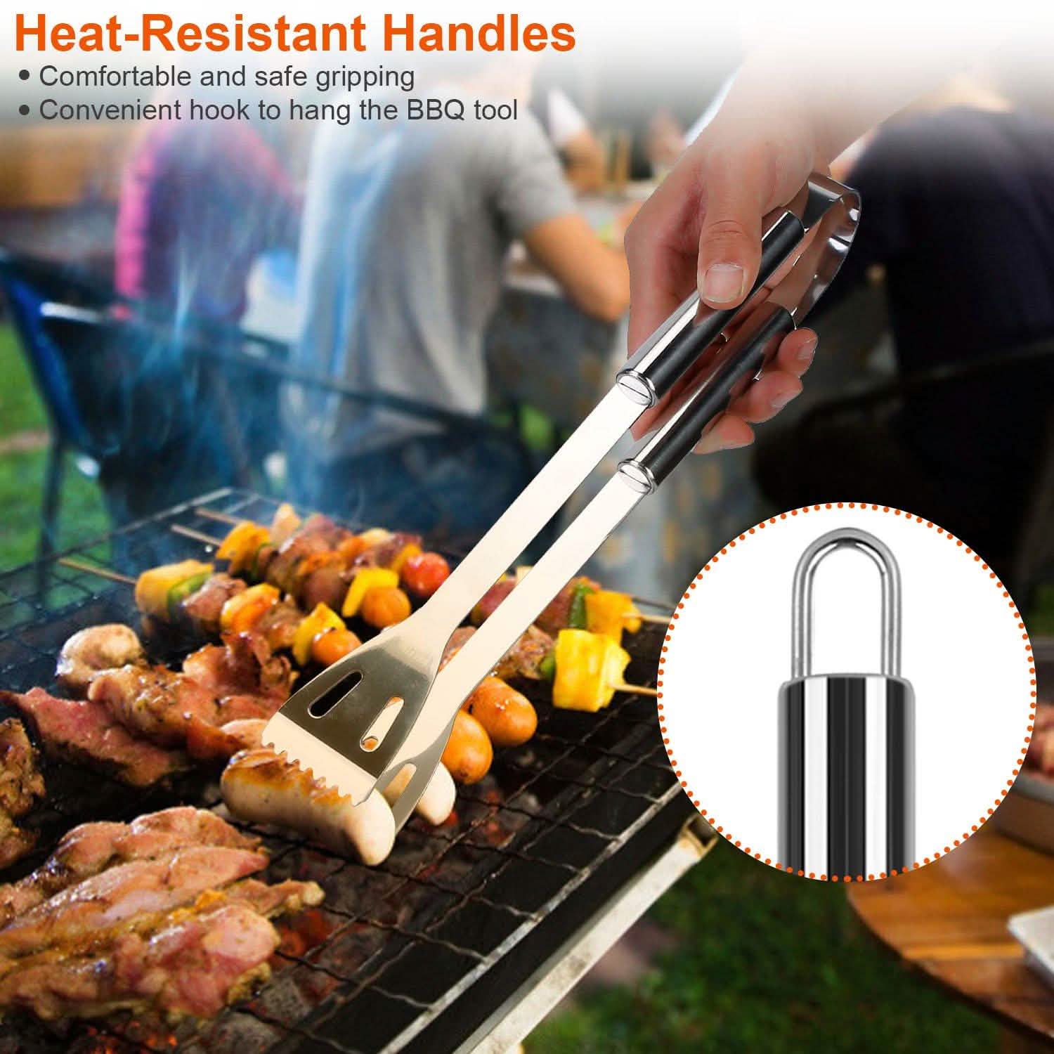 Stainless Steel BBQ Grill Tool Kit DailySale