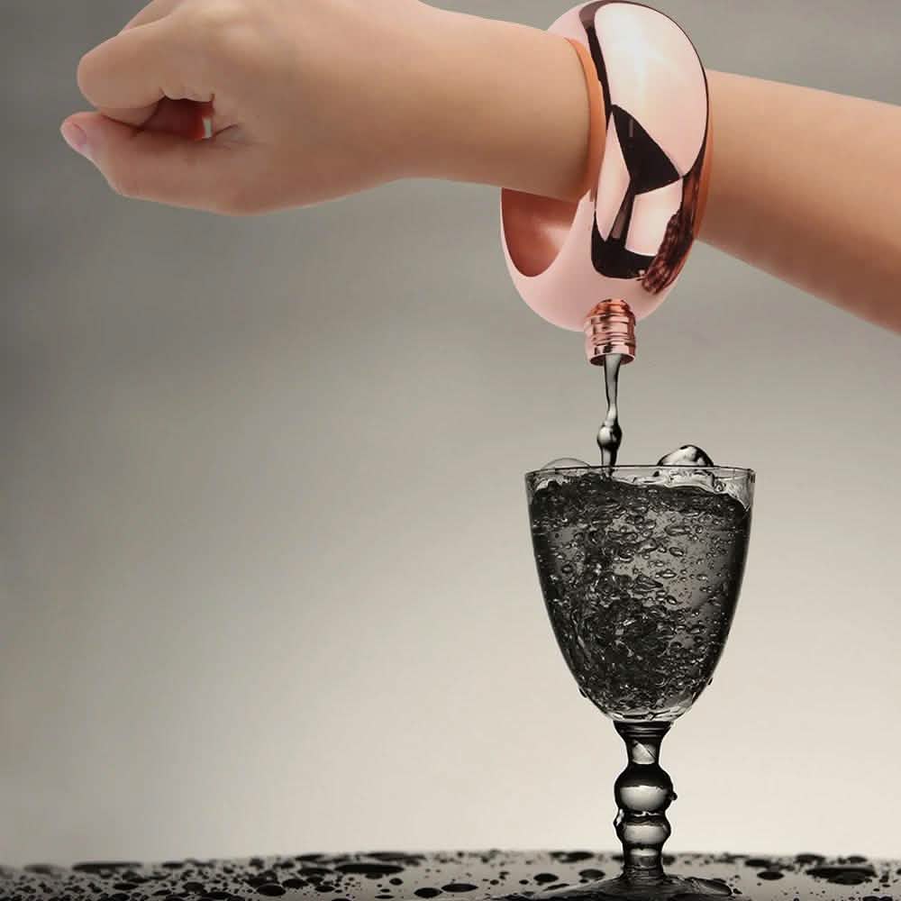Stainless Steel Bracelet Flask DailySale