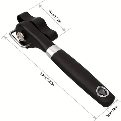 Stainless Steel Can Opener - Multifunctional Kitchen Gadget for Effortless Canning DailySale