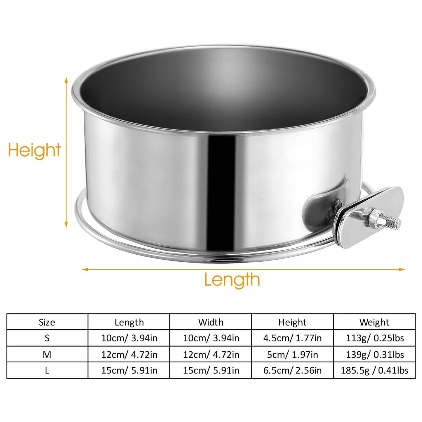 Stainless Steel Dog Pet Bowl DailySale