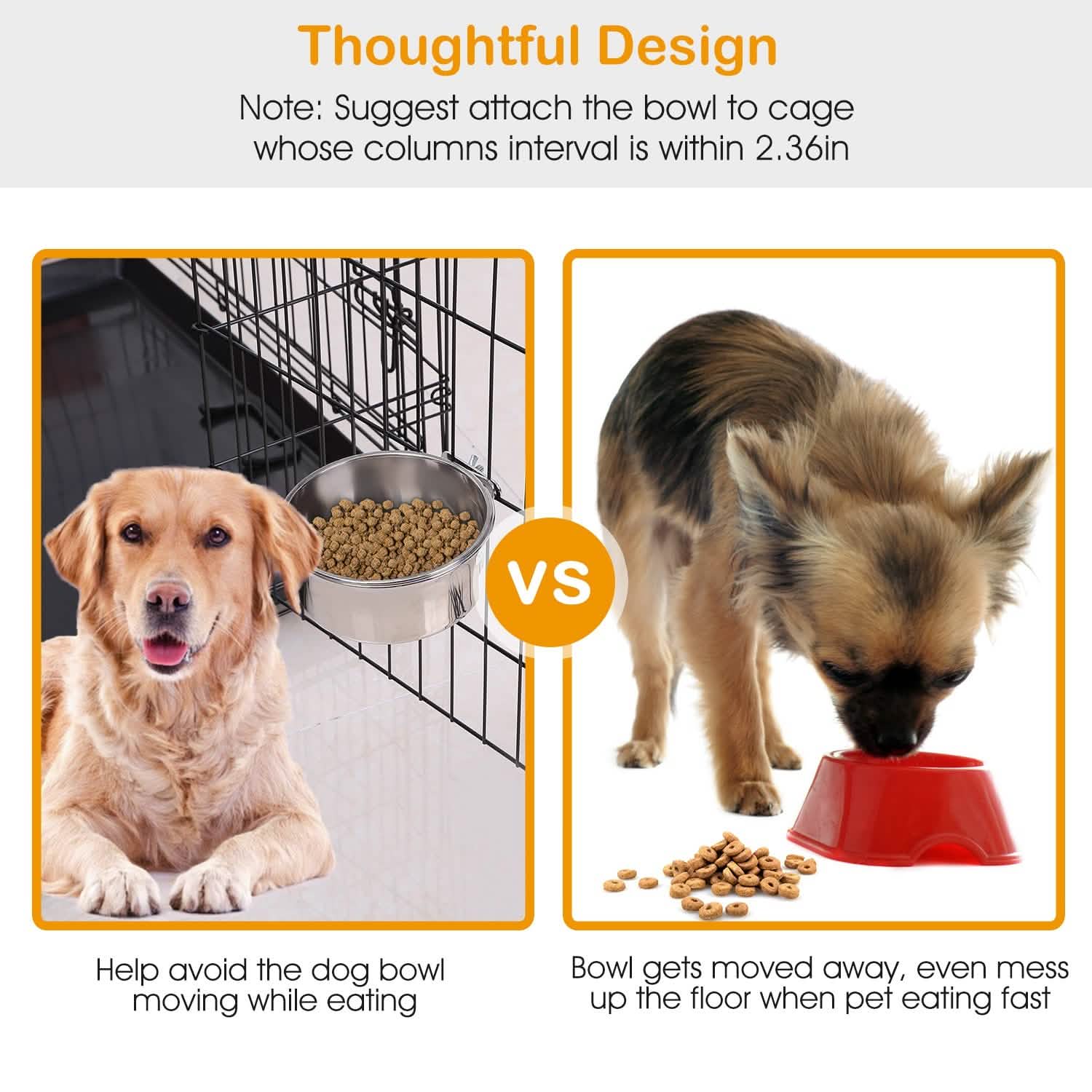 Stainless Steel Dog Pet Bowl DailySale