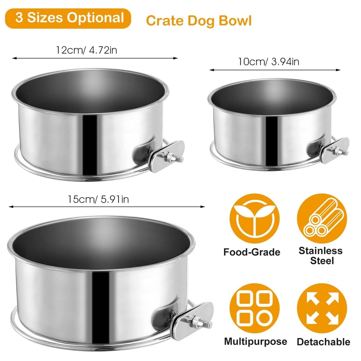 Stainless Steel Dog Pet Bowl DailySale