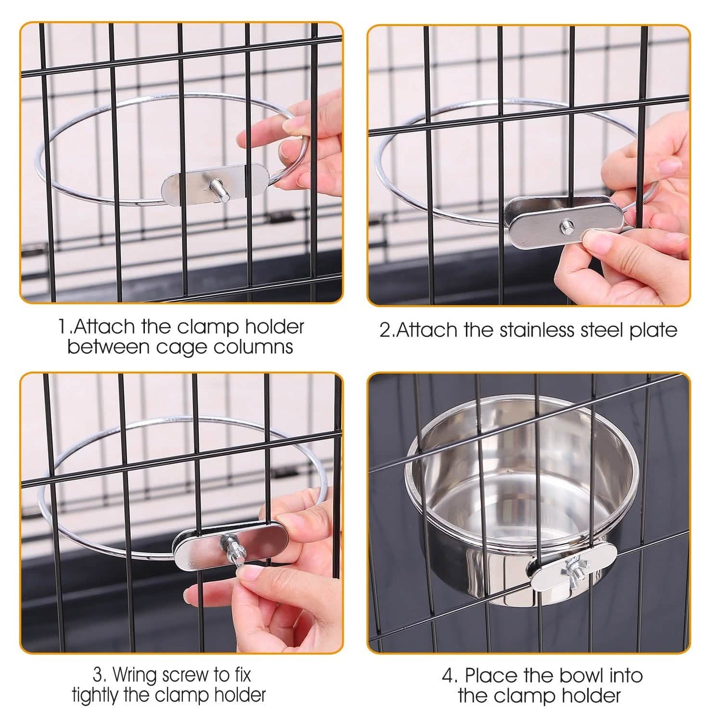 Stainless Steel Dog Pet Bowl DailySale