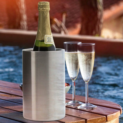 Stainless Steel Double Walled Insulation Wine Chiller DailySale