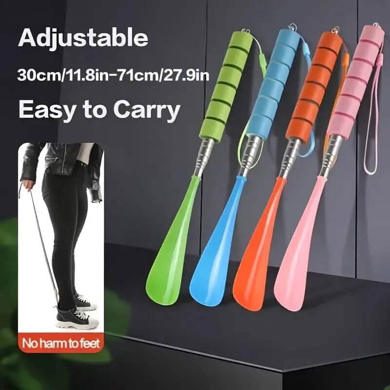 Stainless Steel Extendable Telescopic Shoe Horn DailySale