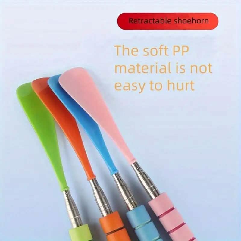 Stainless Steel Extendable Telescopic Shoe Horn DailySale
