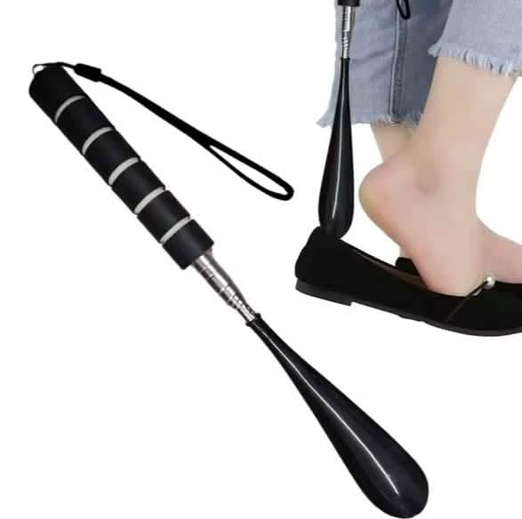 Stainless Steel Extendable Telescopic Shoe Horn DailySale