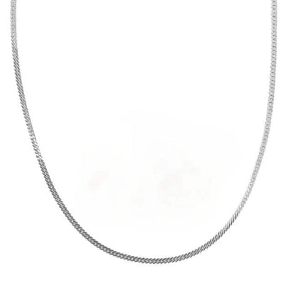 Stainless Steel Flat Snake Bone Chain Necklace DailySale