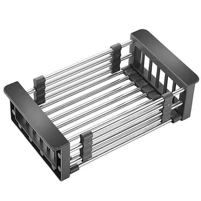 Stainless Steel Frame Drain Basket Telescopic Sink Frame DailySale