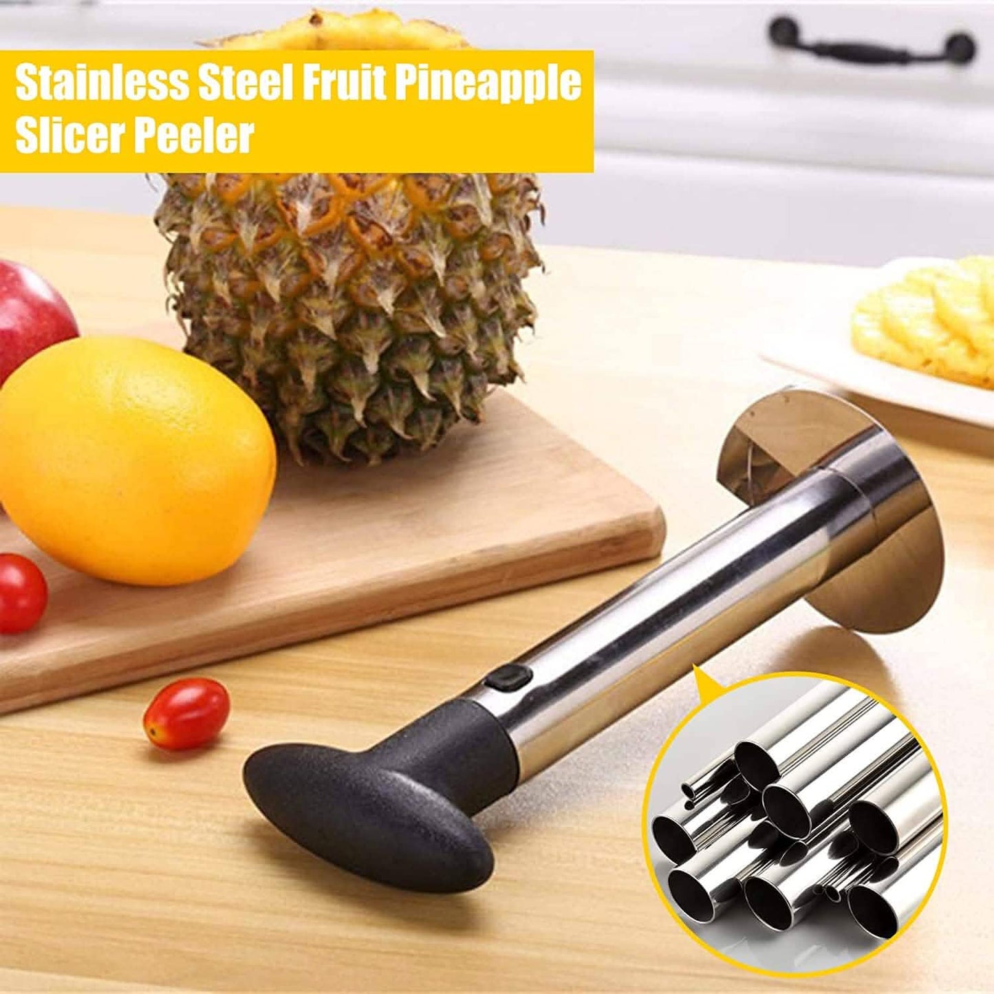 Stainless Steel Fruit Pineapple Peeler Cutter DailySale