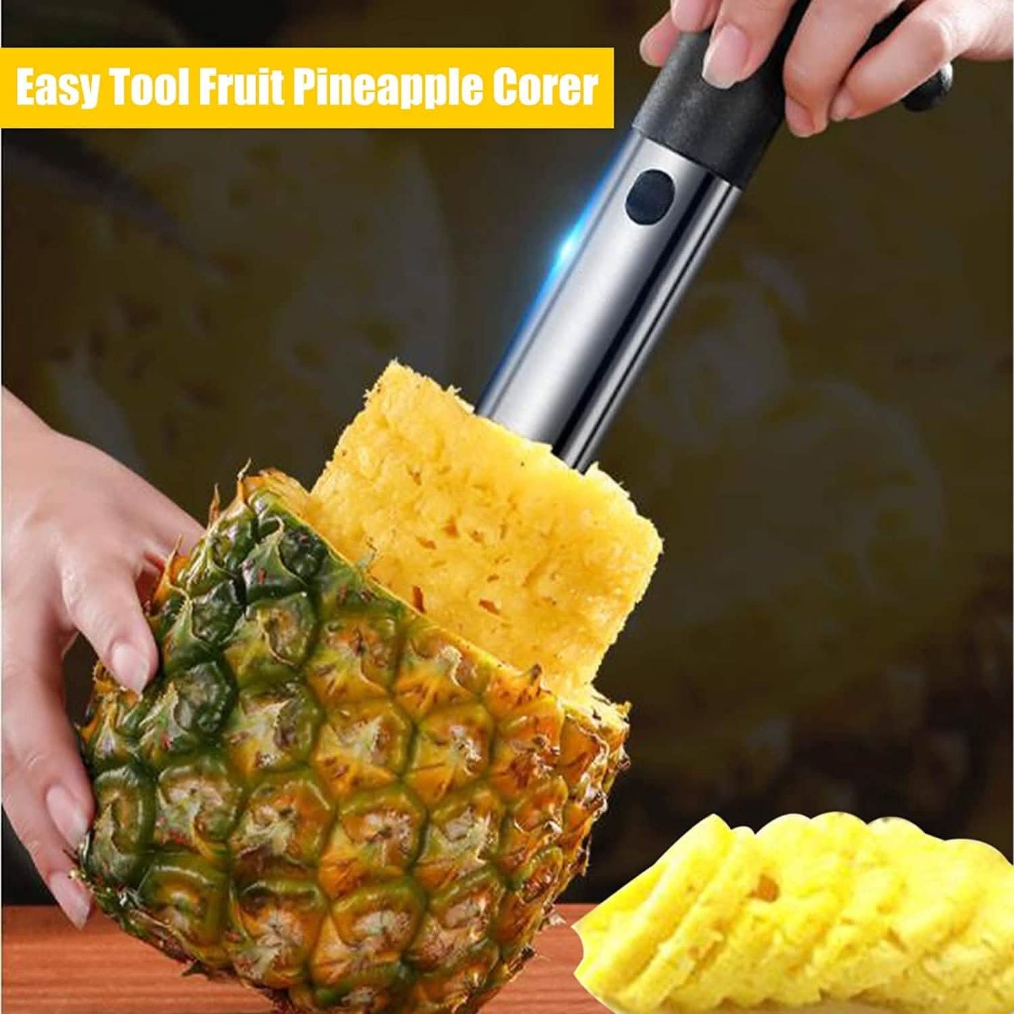 Stainless Steel Fruit Pineapple Peeler Cutter DailySale