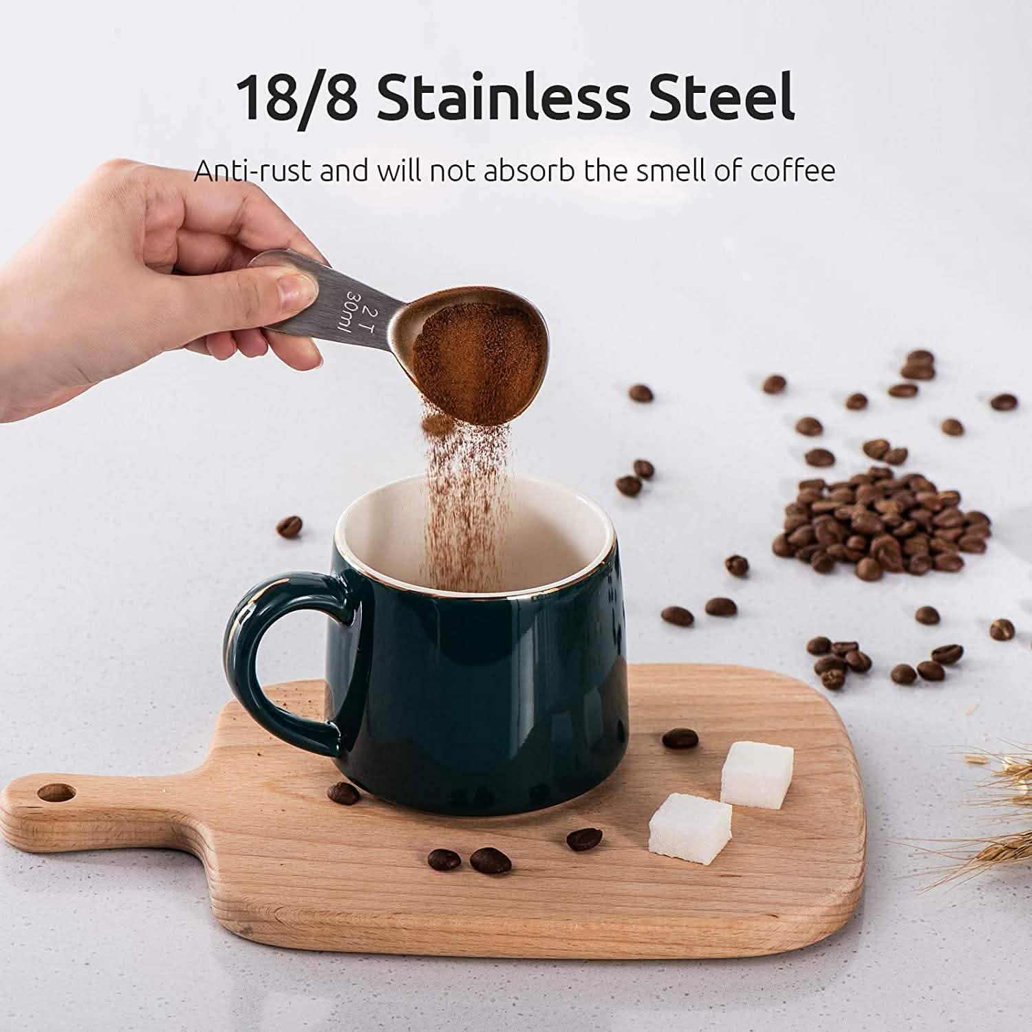 Stainless Steel Measuring Coffee Scoop DailySale