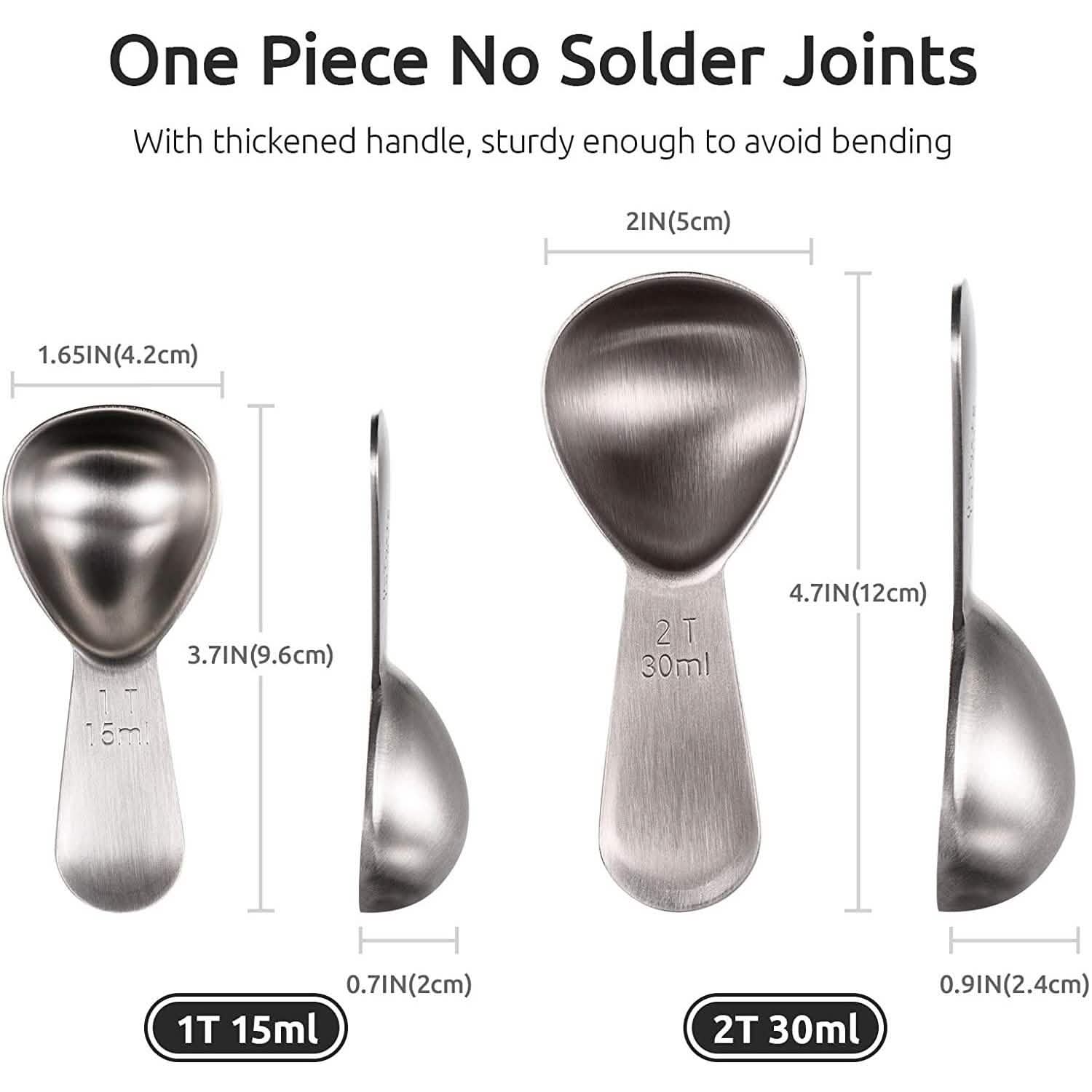 Stainless Steel Measuring Coffee Scoop DailySale