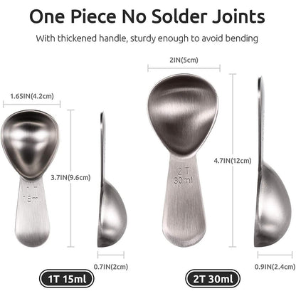 Stainless Steel Measuring Coffee Scoop DailySale
