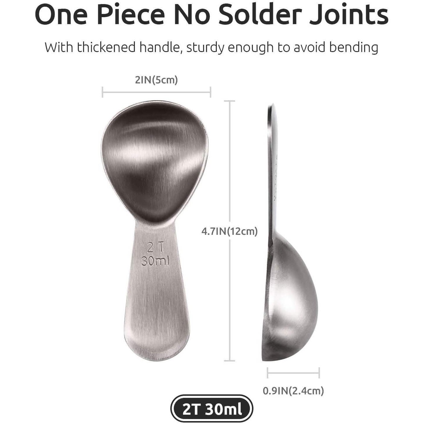 Stainless Steel Measuring Coffee Scoop DailySale
