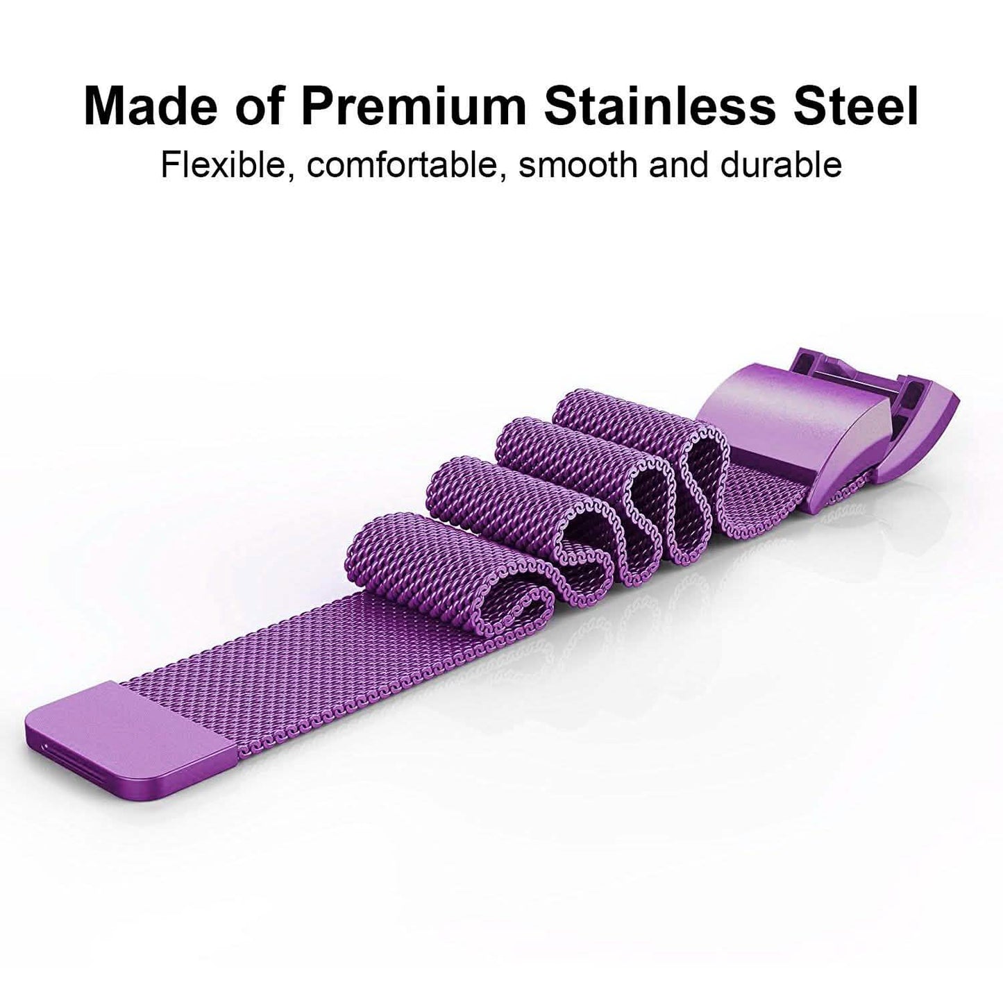 Stainless Steel Mesh Milanese Loop Band for Fitbit Charge 2 DailySale