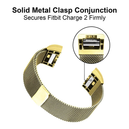 Stainless Steel Mesh Milanese Loop Band for Fitbit Charge 2 DailySale