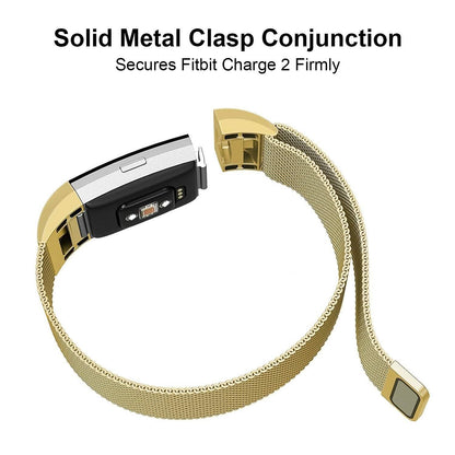 Stainless Steel Mesh Milanese Loop Band for Fitbit Charge 2 DailySale