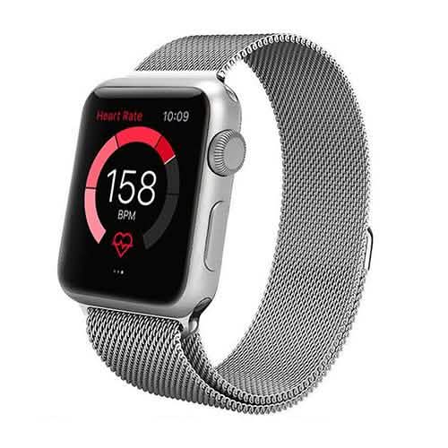 Stainless Steel Milanese Loop Band Replacement for Apple Watches DailySale