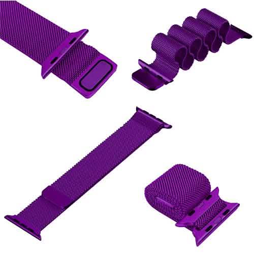 Stainless Steel Milanese Loop Band Replacement for Apple Watches DailySale