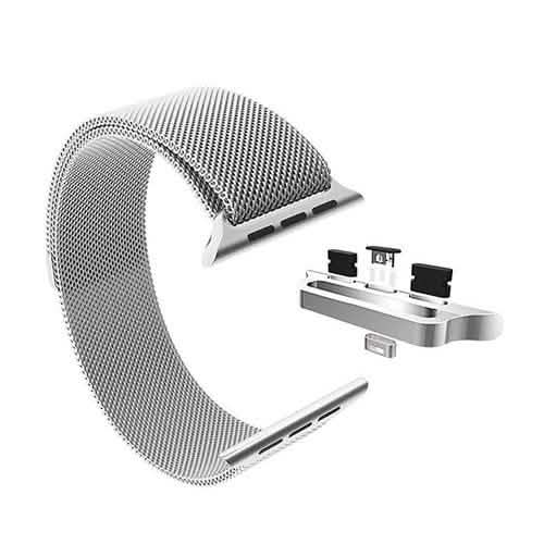 Stainless Steel Milanese Loop Band Replacement for Apple Watches DailySale