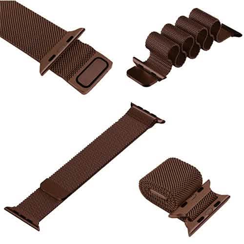 Stainless Steel Milanese Loop Band Replacement for Apple Watches DailySale